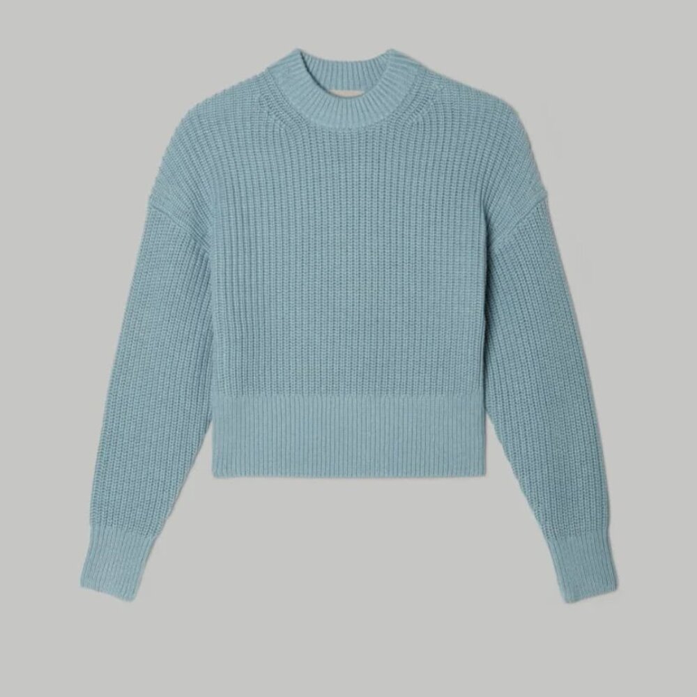 Everlane The Texture Cotton Crew Camel/Tan